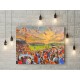 Somerset Park Stadium Fine Art Canvas - Ayr United FC